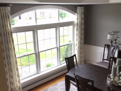 window treatments, Ellington CT, custom interior
